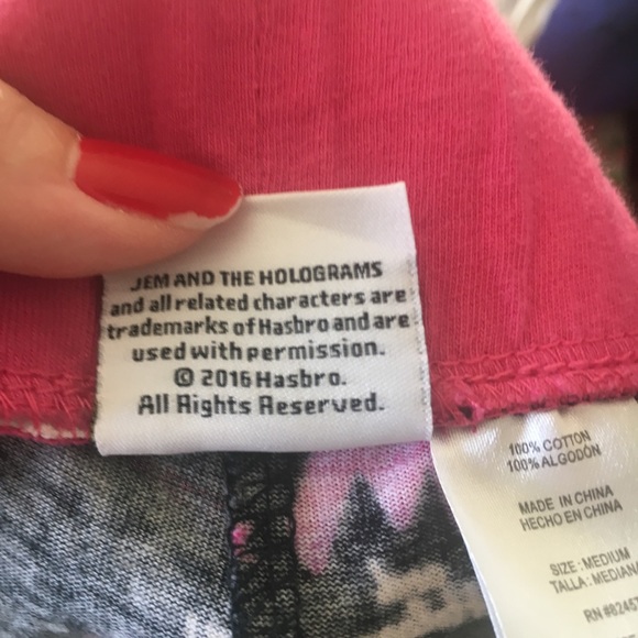 Jem and the holograms pj bottoms - Picture 9 of 9